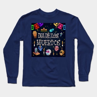 Dia De Los Muertos Long Sleeve T-Shirt